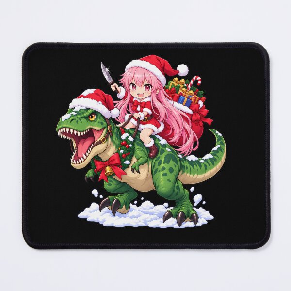 Item preview, Yuno Gasai Future Diary Christmas Trex Ride designed and sold by mildaclairmo.