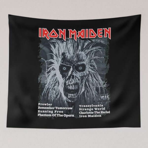 Item preview, MAIDEN Eddie Skeleton Rock Band designed and sold by IhanVaanMaArt.