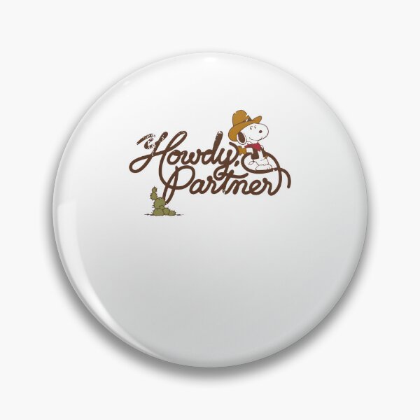 Item preview, Snoopy Howdy Partner Cowboy Western Peanuts designed and sold by LittleMamastore.