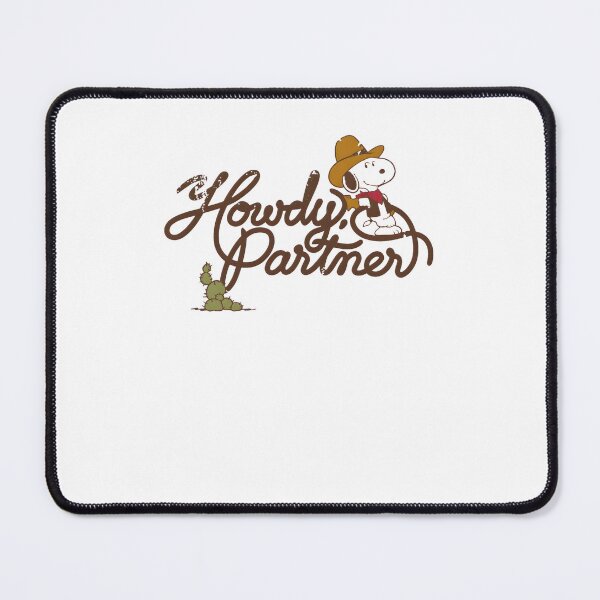 Item preview, Snoopy Howdy Partner Cowboy Western Peanuts designed and sold by LittleMamastore.