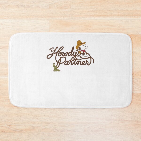 Item preview, Snoopy Howdy Partner Cowboy Western Peanuts designed and sold by LittleMamastore.