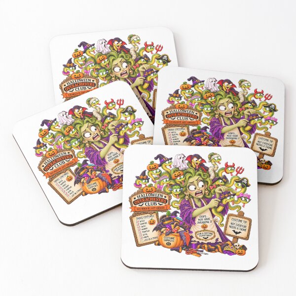 Item preview, ⚡HALLOWEEN OVERACHIEVERS CLUB - Mari Medusa's Hair & Costume Department designed and sold by WheelieGdArt.
