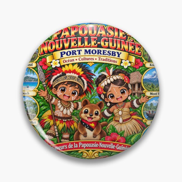 Item preview, Papua New Guinea Port Moresby – Kawaii, Cultures, Nature and Flavors of the Pacific Trip designed and sold by Cifi64.