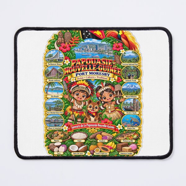 Item preview, Papua New Guinea Port Moresby – Kawaii, Cultures, Nature and Flavors of the Pacific Trip designed and sold by Cifi64.