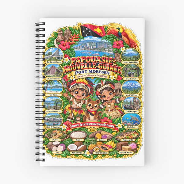 Item preview, Papua New Guinea Port Moresby – Kawaii, Cultures, Nature and Flavors of the Pacific Trip designed and sold by Cifi64.