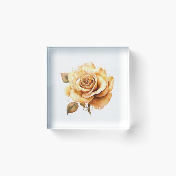 Artikelvorschau, Goldene Rose | Elegante florale Ästhetik entworfen und verkauft von Mandayartstudio.