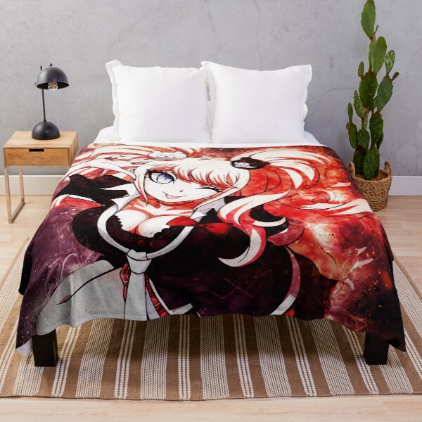 Item preview, Junko Enoshima Danganronpa Wild Red Chaos Queen designed and sold by mildaclairmo.