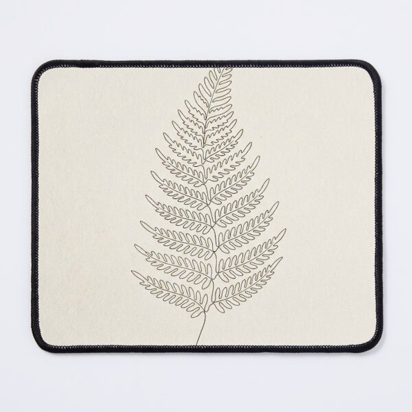 Item preview, Single Fern Frond | Minimalist Continuous Line Art Print designed and sold by Zaramodo.