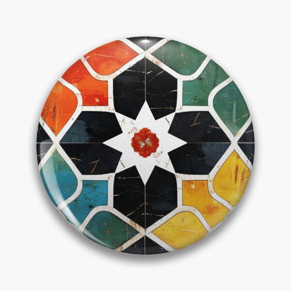 Item preview, Vintage Moroccan Tile Pattern: Exotic Colorful Mosaic Design designed and sold by DEC02.