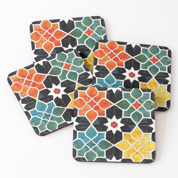 Item preview, Vintage Moroccan Tile Pattern: Exotic Colorful Mosaic Design designed and sold by DEC02.