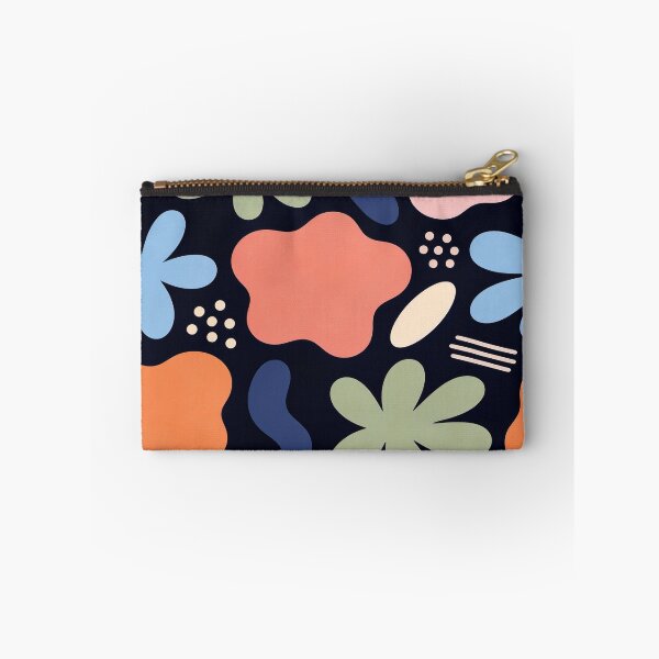 Item preview, Abstract Mid Century Floral Cutout Pattern designed and sold by FestivityFinds.