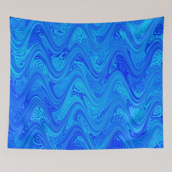 Item preview, Marble Abstract Blue designed and sold by ArtbyDebbieC.