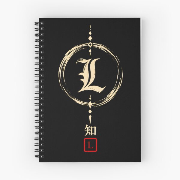 Item preview, L Lawliet Death Note Dark Gothic Symbol designed and sold by QubekShop.