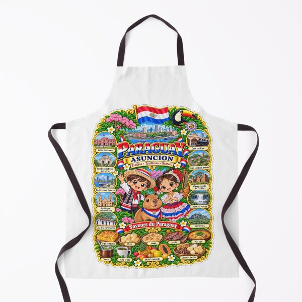 Item preview, Paraguay Asunción – Kawaii Trip, Guaraní Culture and Flavors of Paraguay designed and sold by Cifi64.