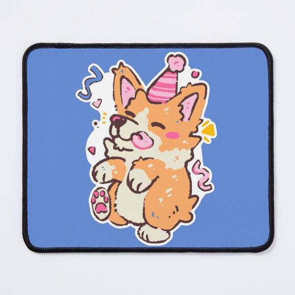 Item preview, Party Corgi! designed and sold by Mothcutie's Art.