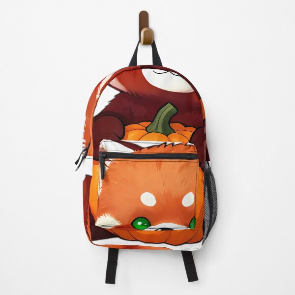 Item preview, Cute Red Panda Hugging Jack-o'-Lantern Pumpkin designed and sold by pumsquare.