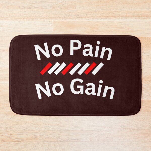 Item preview, No Pain No Gain Gym Fitness Motivational designed and sold by Shopovibe.