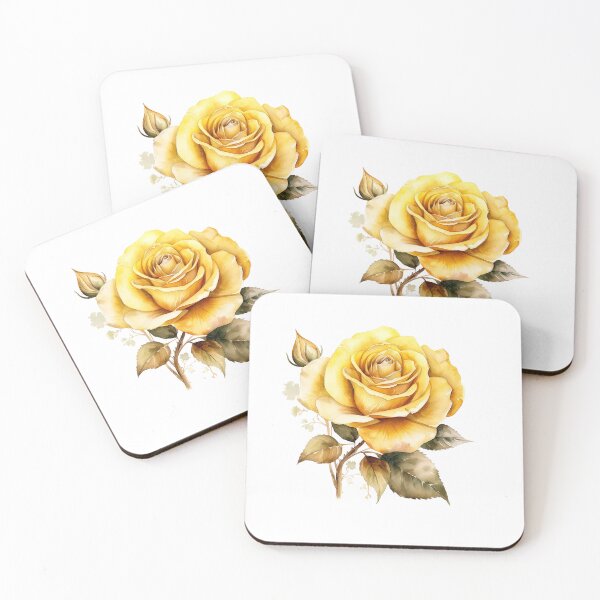 Item preview, Golden Rose | Elegant Floral Aesthetic Art designed and sold by Mandayartstudio.