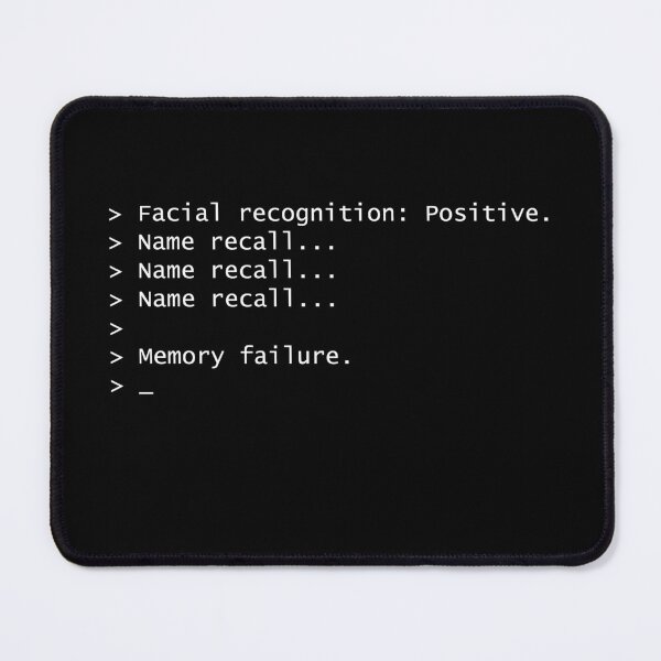Item preview, Name Recall Memory Failure designed and sold by ubiquitoid.