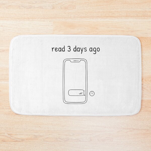 Item preview, Late Reply Texting Humor Phone Message designed and sold by StickerNestYou.