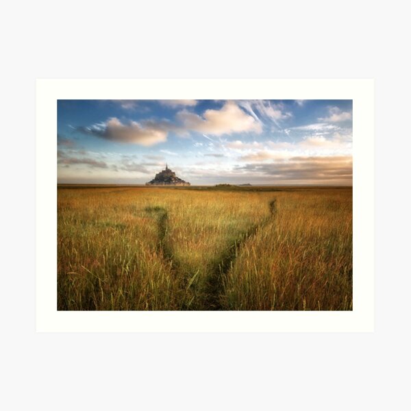 Mont Saint-Michel Impression artistique