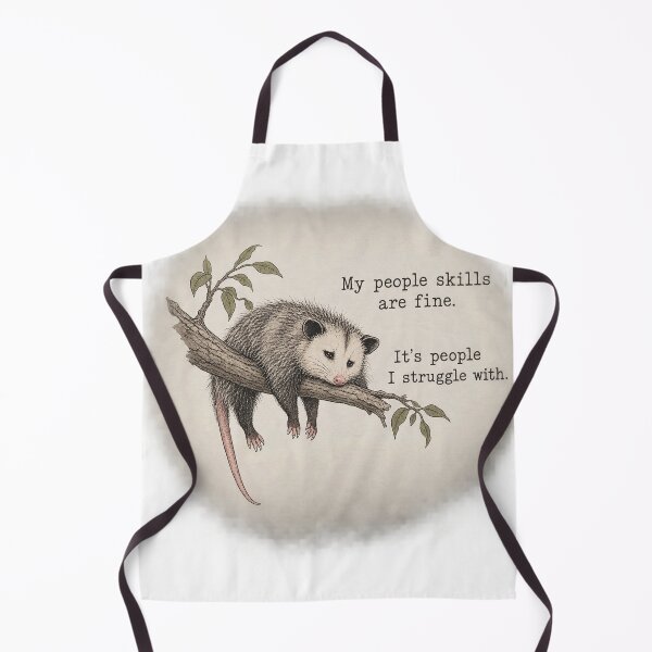 Item preview, My People Skills Are Fine Funny Sarcastic Quote designed and sold by ABprintstudio.