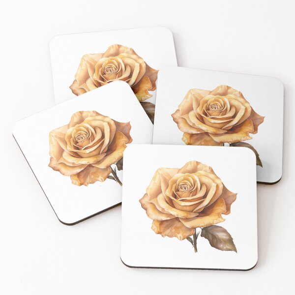 Item preview, Golden Rose | Elegant Floral Aesthetic Art designed and sold by Mandayartstudio.