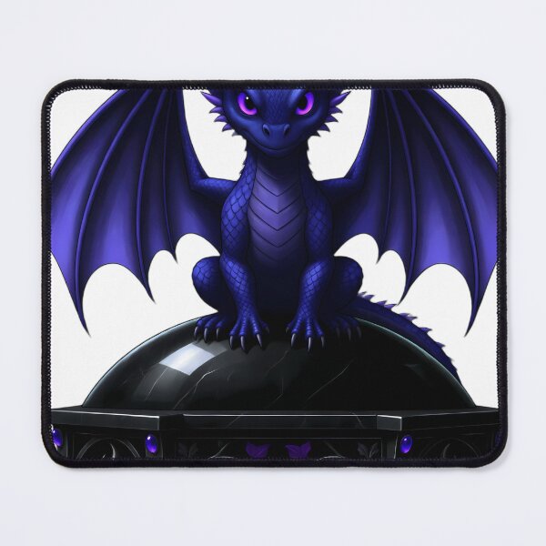 Item preview, Gothic Shadow Dragon Whelp Obsidian Mabon Altar designed and sold by IllumeInk.