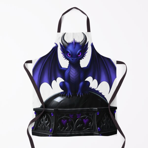 Item preview, Gothic Shadow Dragon Whelp Obsidian Mabon Altar designed and sold by IllumeInk.