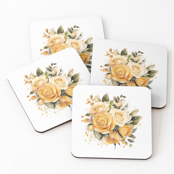 Item preview, Golden Rose | Elegant Floral Aesthetic Art designed and sold by Mandayartstudio.