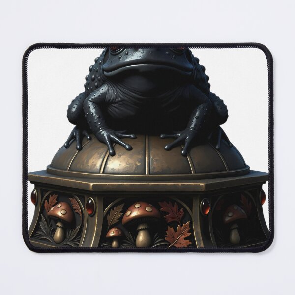 Item preview, Gothic Black Toad Arcane Mabon Altar designed and sold by IllumeInk.