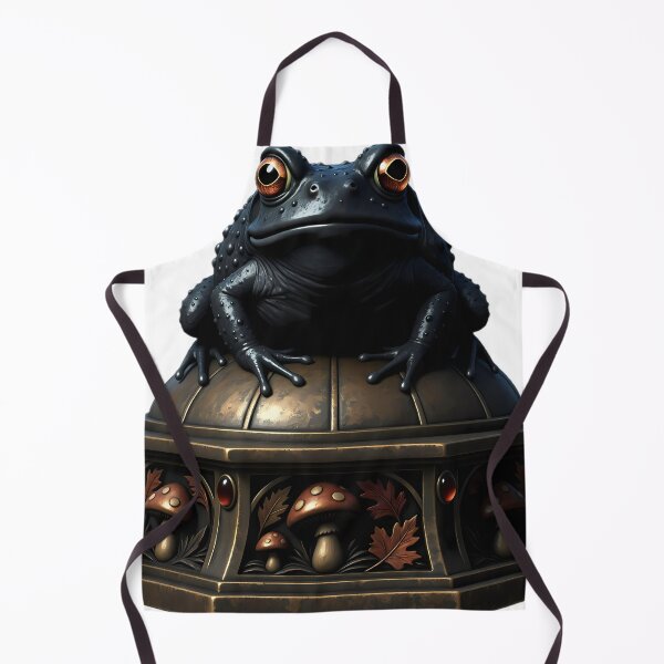 Item preview, Gothic Black Toad Arcane Mabon Altar designed and sold by IllumeInk.