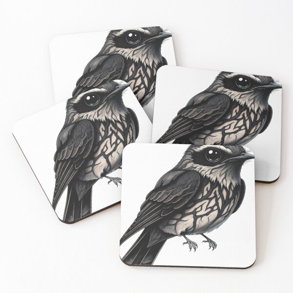 Item preview, Gothic Nightjar Bird Dark Mabon Altar designed and sold by IllumeInk.