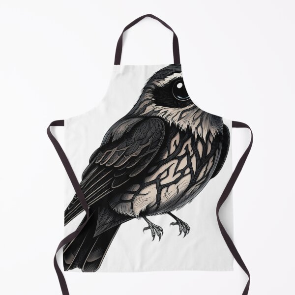 Item preview, Gothic Nightjar Bird Dark Mabon Altar designed and sold by IllumeInk.