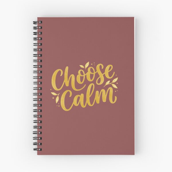 Item preview, Choose Calm | Minimal Aesthetic Positive Quote Design designed and sold by WallMuseStudio .