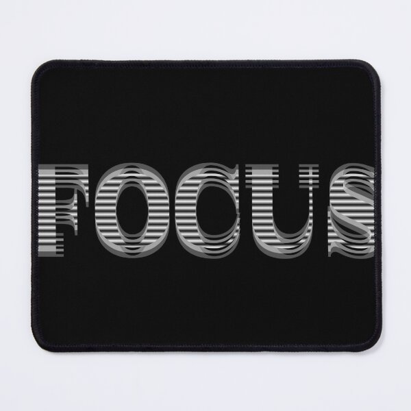 Item preview, Focus Mindset – Optical Typography Design designed and sold by Detroja Typography.