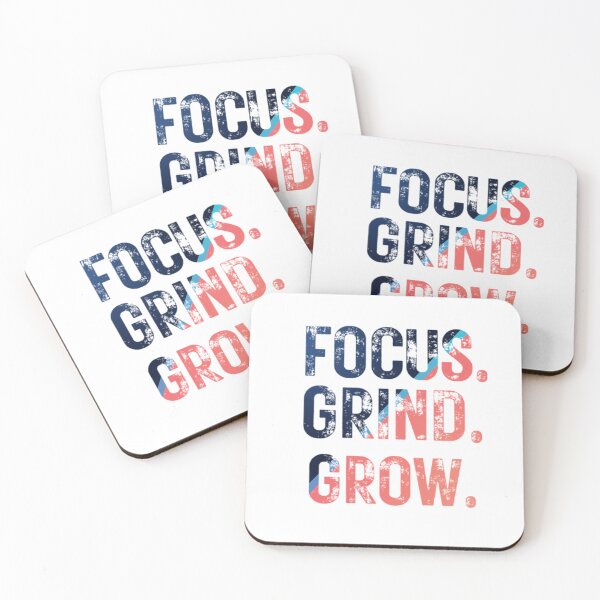 Item preview, Focus Grind Grow Shirt, Motivational T-Shirt, Grunge Distressed Tee, Entrepreneur Gift, Hustle Shirt, Gym Motivation Shirt, Inspirational Quote Tee designed and sold by Gopal Verma.