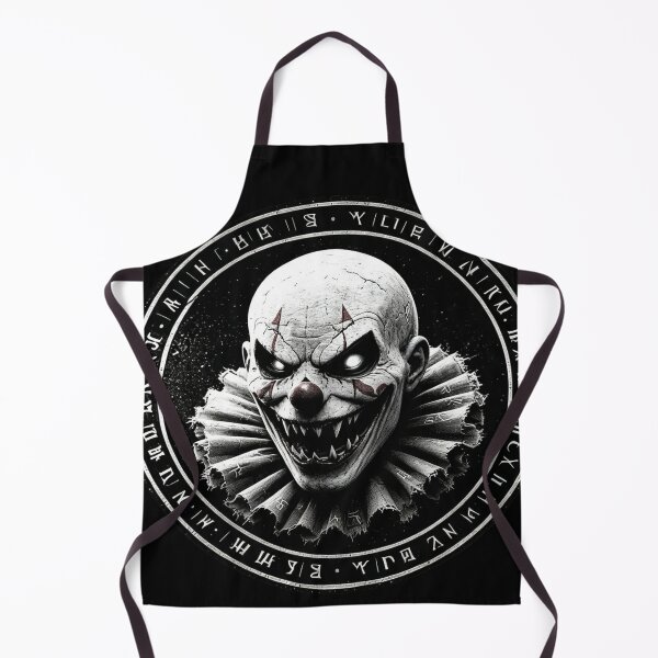 Item preview, Dark Fantasy Emblem – Creepy Clown Horror Rune designed and sold by Mggtz.
