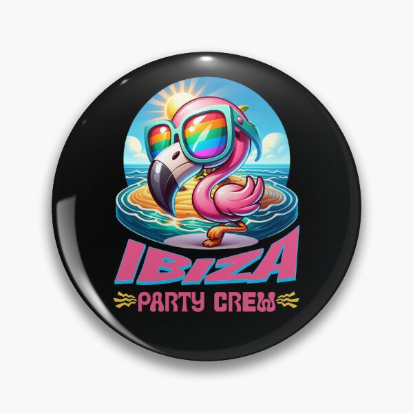 Item preview, Ibiza Party Crew Flamingo Summer Holiday designed and sold by Loona97.