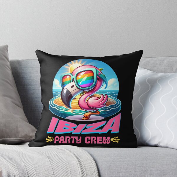 Item preview, Ibiza Party Crew Flamingo Summer Holiday designed and sold by Loona97.