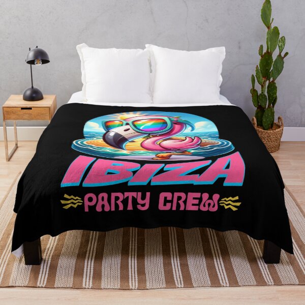 Item preview, Ibiza Party Crew Flamingo Summer Holiday designed and sold by Loona97.