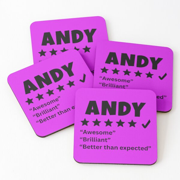 Item preview, Andy Review designed and sold by glowdesigns.