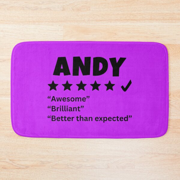 Item preview, Andy Review designed and sold by glowdesigns.