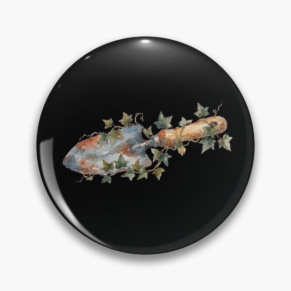 Item preview, Vintage Garden Trowel With Ivy Leaves Art designed and sold by bvdesignart.