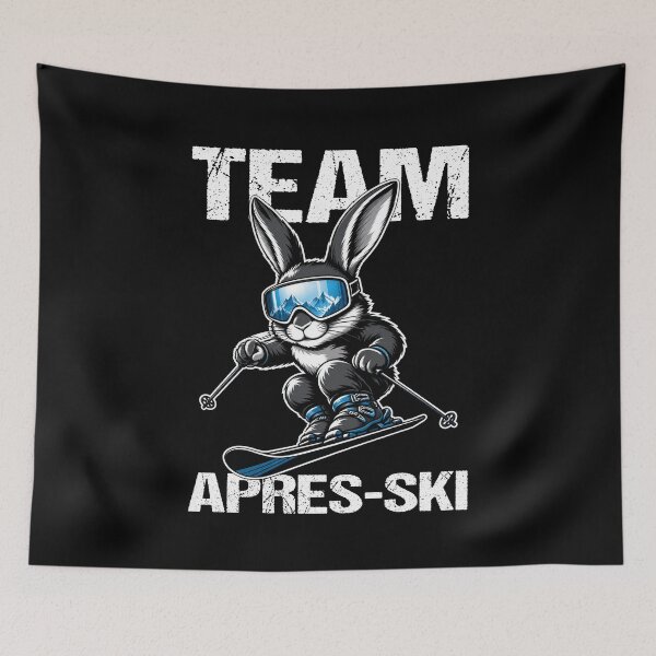 Item preview, Skiing Rabbit Ski Hare Skier Winter Sports designed and sold by Loona97.