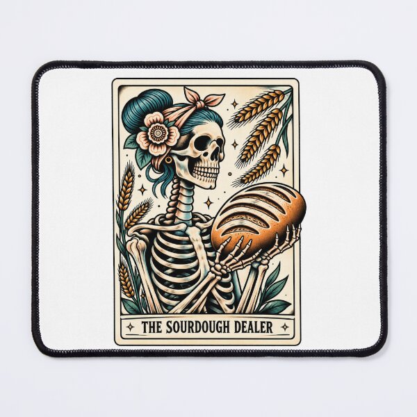Item preview, The Sourdough Dealer Skeleton designed and sold by ACozyChaos.