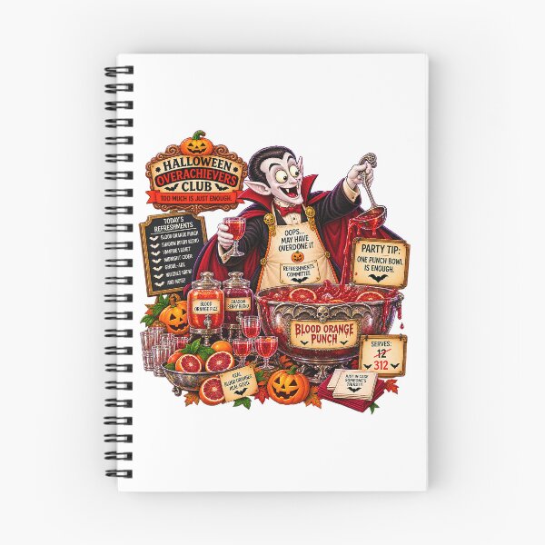Item preview, ⚡HALLOWEEN OVERACHIEVERS CLUB - Vlad's Refreshments Commitee designed and sold by WheelieGdArt.