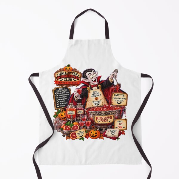 Item preview, ⚡HALLOWEEN OVERACHIEVERS CLUB - Vlad's Refreshments Commitee designed and sold by WheelieGdArt.