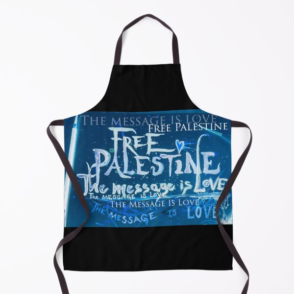 Item preview, Free Palestine the message is love designed and sold by Escape from the Underworld .