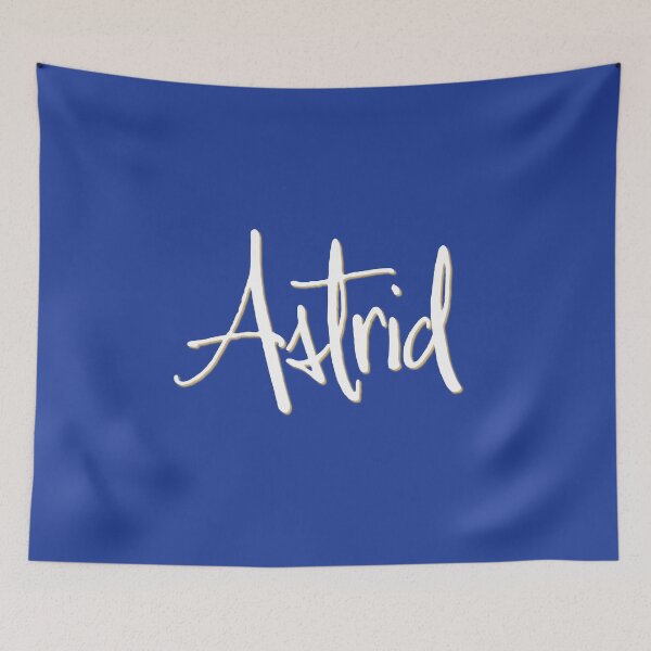 Artikelvorschau, ASTRID personalisiertes Schriftdesign entworfen und verkauft von CharlottePlaceArt.
